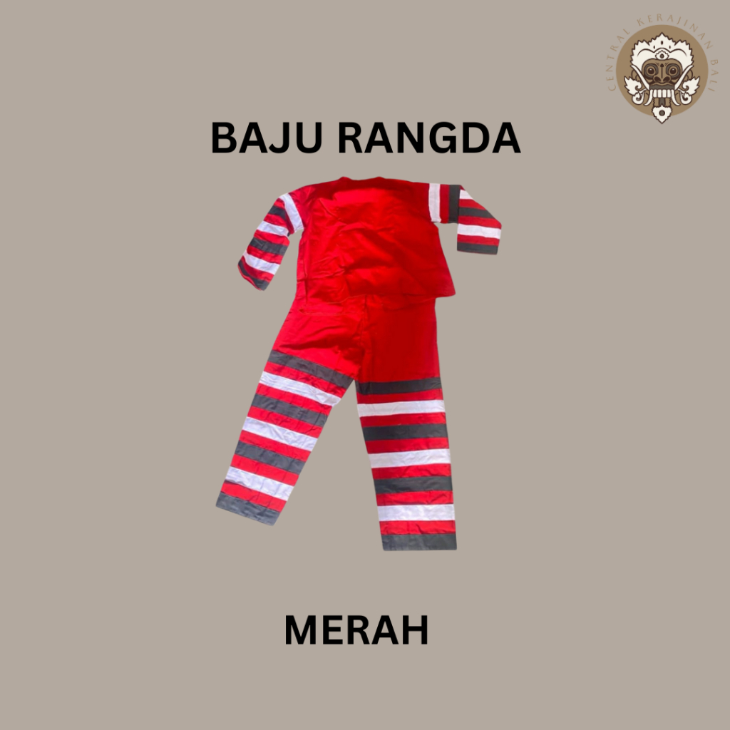 PAKAIAN RANGDA BALI - BAJU RANGDA - KOSTUM RANGDA - KOSTUM LEAK