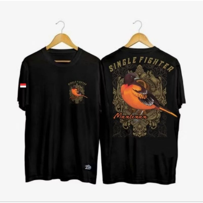 KAOS SINGLE FIGHTER BURUNG MANTENAN