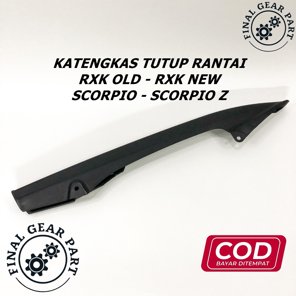 [ Bisa COD ] Cover Tutup Rantai Katengkas Yamaha RXK - RX King Old New - Scorpio - Scorpio Z