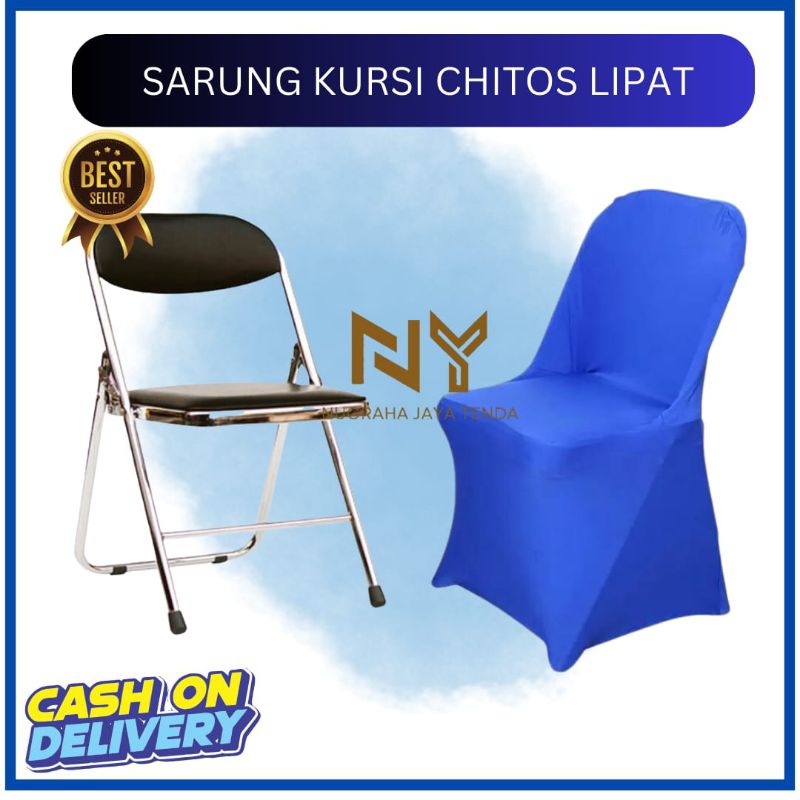 Cover chair sarung kursi chitose lipat ketat press body