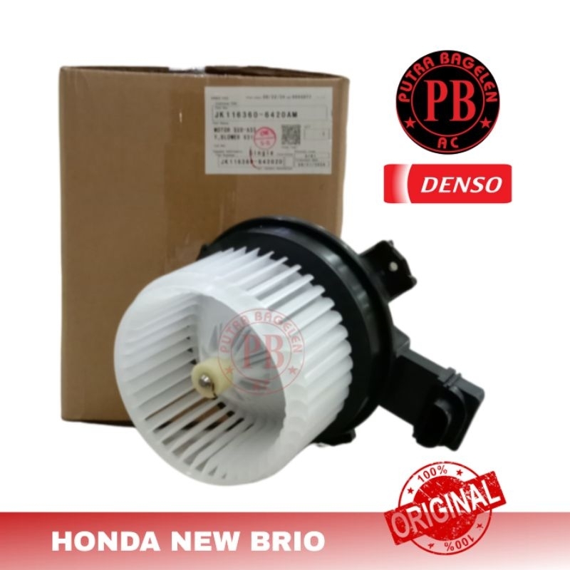 motor blower ac mobil original denso HONDA BRIO NEW 2018 UP