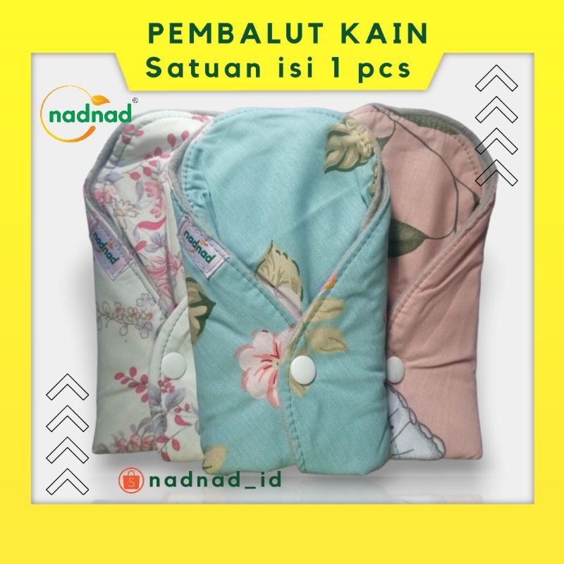 SATUAN Menspad Nadnad Pembalut Kain Cuci Ulang waterproof soptek anti bocor