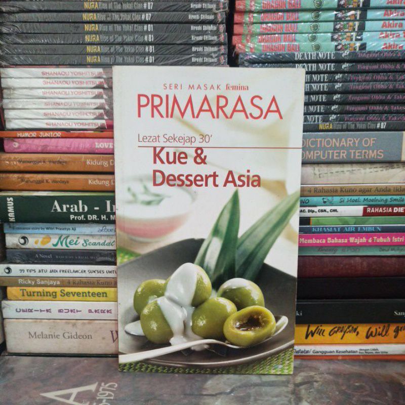 Buku Original SETI MASAK femina PRIMARASA Lezat Sekejap 30' Kue & Dessert Asia Bekas