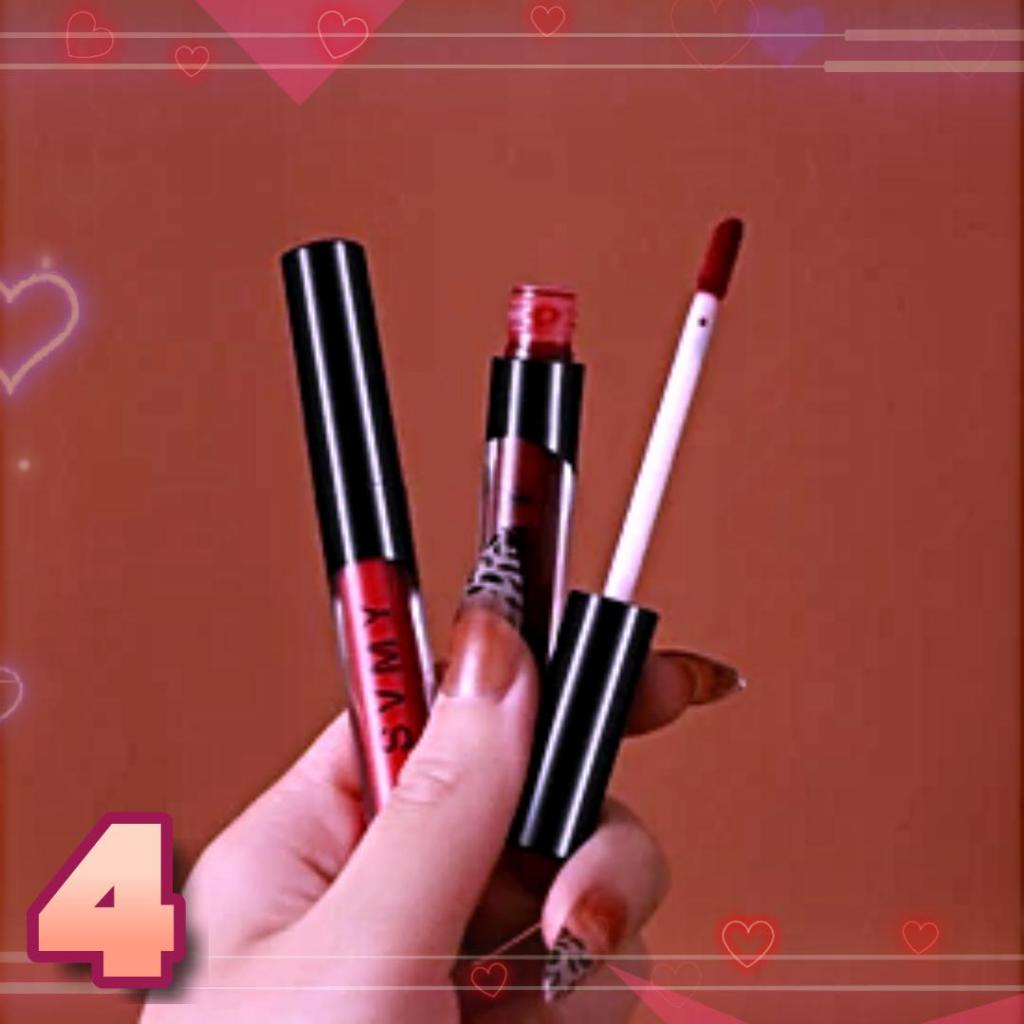 Lameila SVMY Waterproof Dazzling Shiny Glamour Lip Glaze Lipstick Lip Gloss