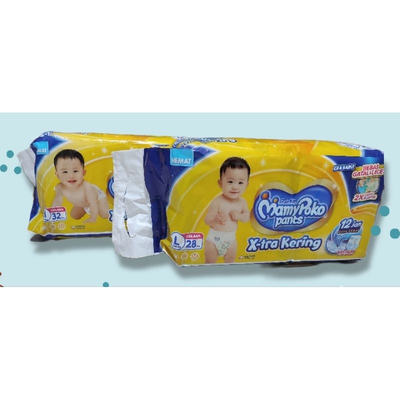 Pampers MamyPoko Pants  size S dan M