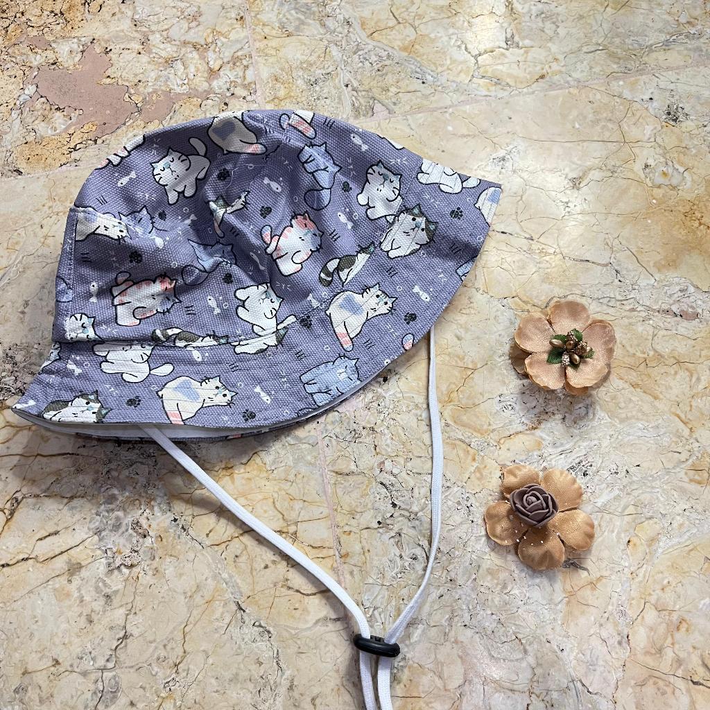 GTS Topi bucket anak tali / Topi anak cowok cewek topi korea topi kanvas motif