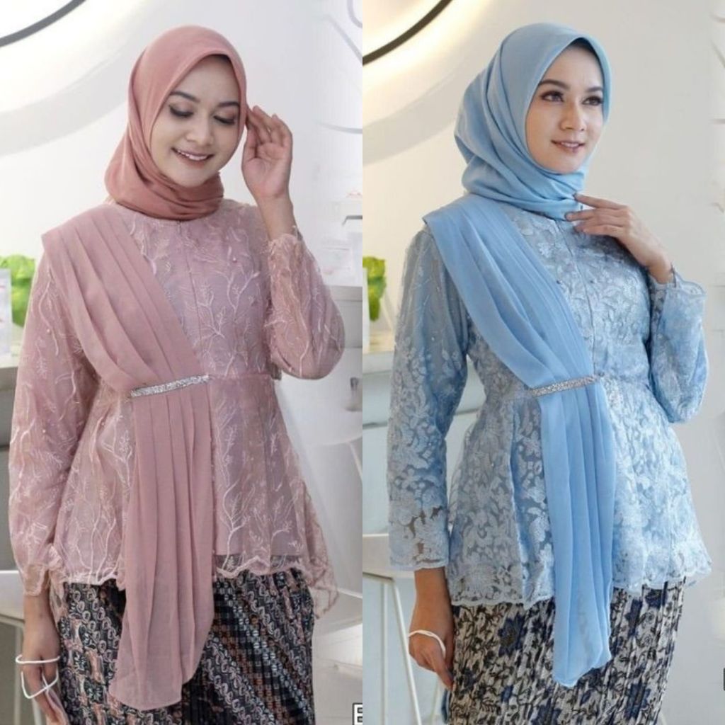 Atasan Kebaya Modern Selendang