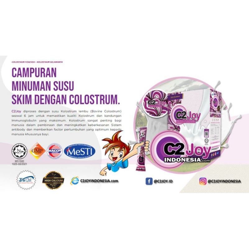 

C2 Joy Susu Kolostrum High Kalsium & Protein