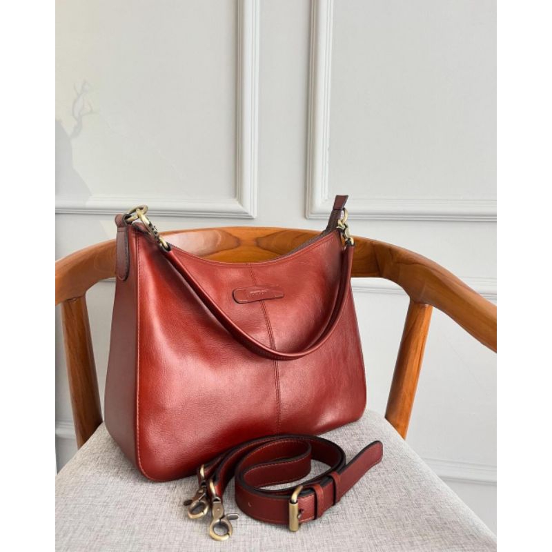 Pepari Leather Tas Wanita Kulit Sapi Tas Selempang PA - 109