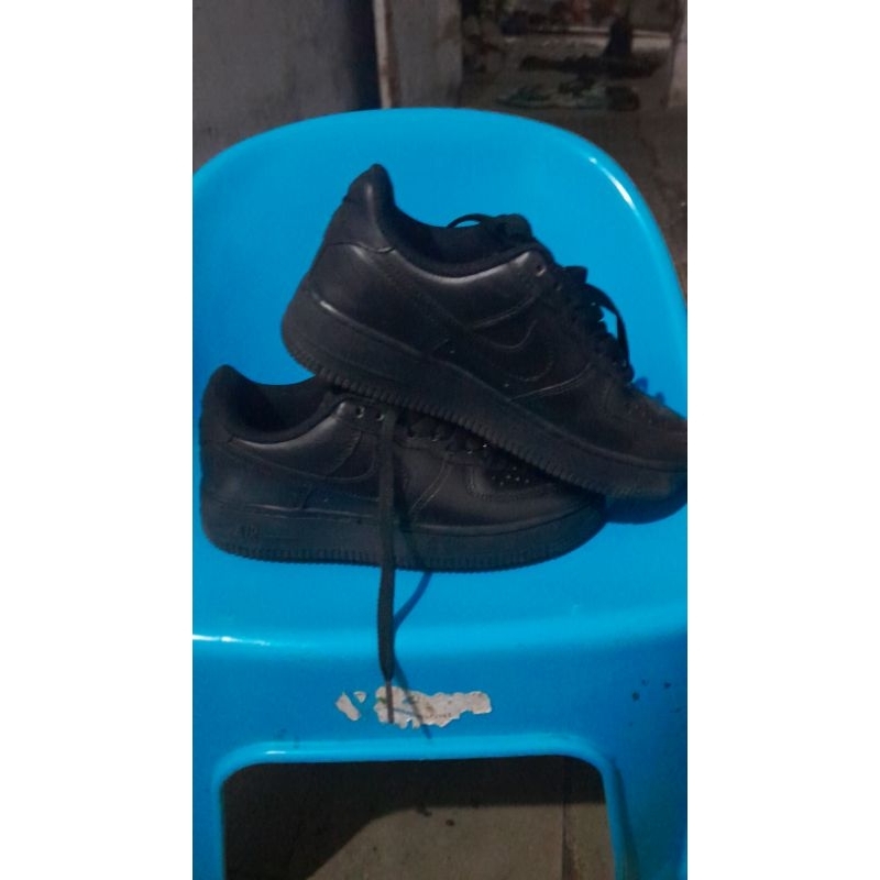 Nike AF1 Fullblack size 36 (22,5 cm) Made in Vietnam