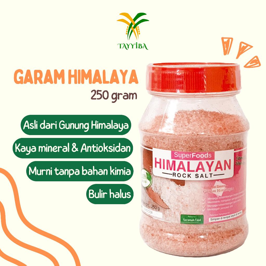 

Garam Himalaya Himalayan Salt Premium Super Fine Original Untuk Diet MPASI Ketogenic 250gr