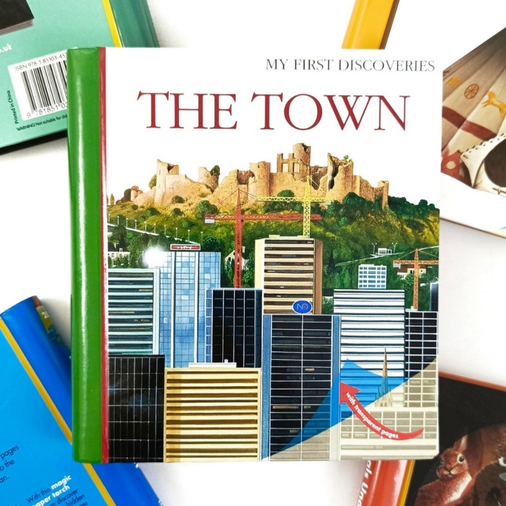 ORIGINAL My FIrst Discoveries Moonlight Publishing - The Town - Leon Books