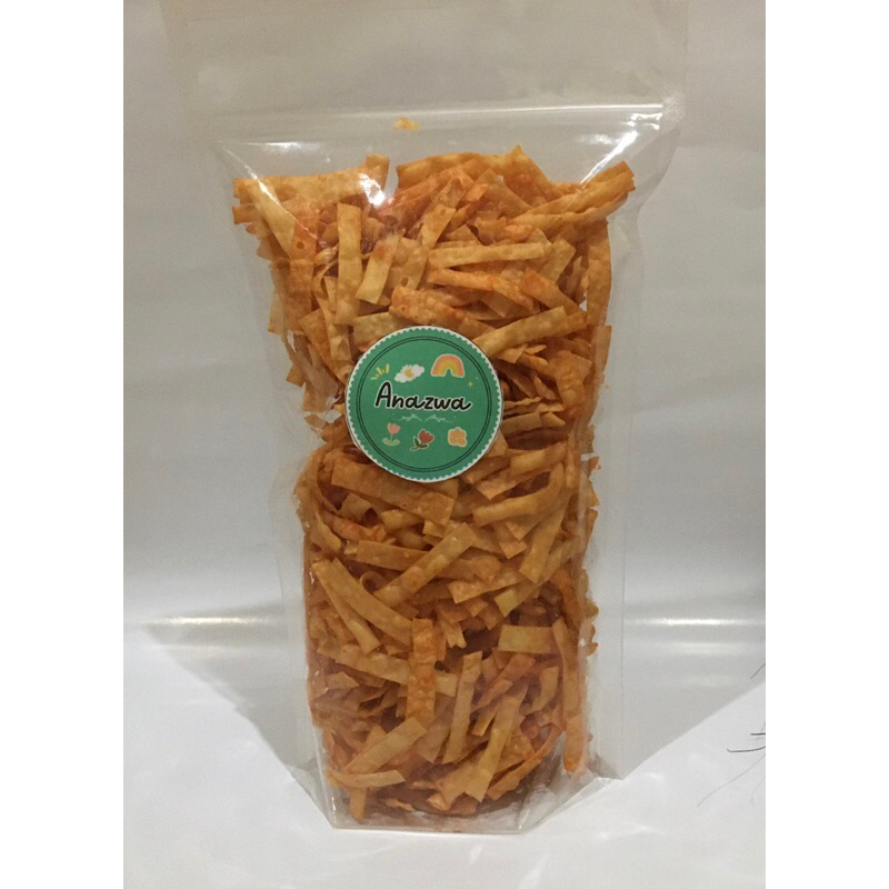 

Keripik Pangsit rasa Balado 500g