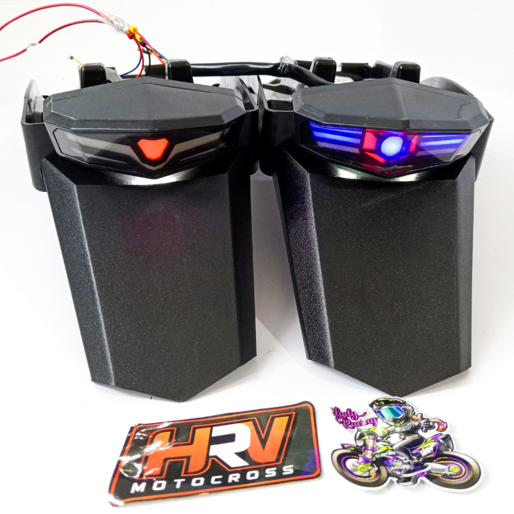 STOPLAMP SPAKBOR BELAKANG LAMPU 3in1 CRF 150 LED HRV