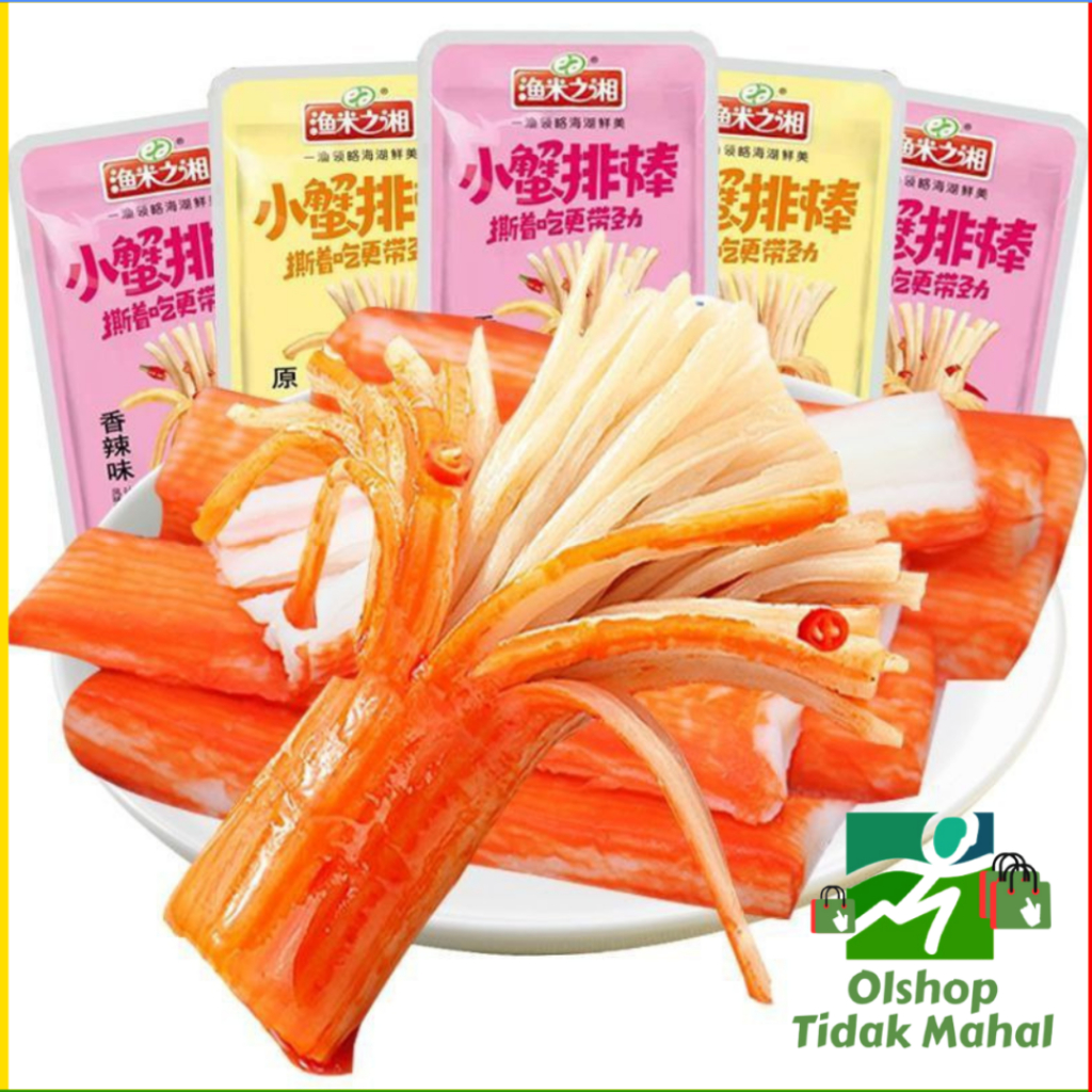

[HALAL] Crab Stick Snack / Cemilan Daging Kepiting Siap Saji