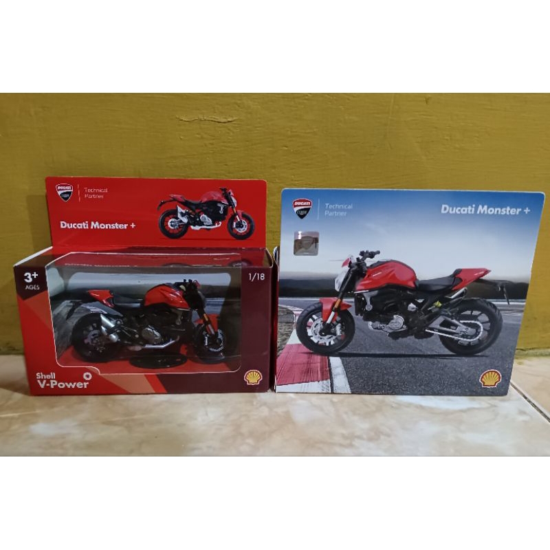 shell ducati monster