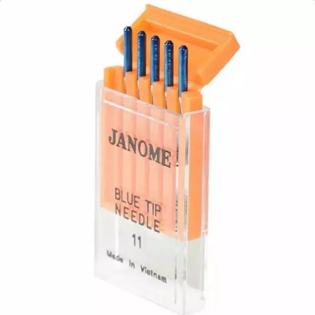 Jarum Jahit Kaos JANOME (BLUE TIP)