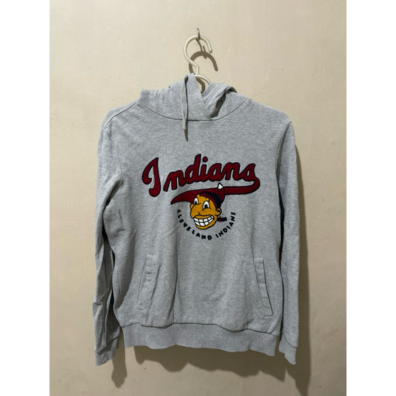 Hoodie MLB indiana hoodie abu abu