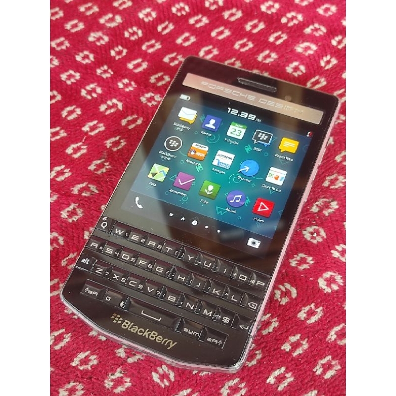 BlackBerry Porsche design P9983 limited edition original MINUS SENTUH TIDAK BISA