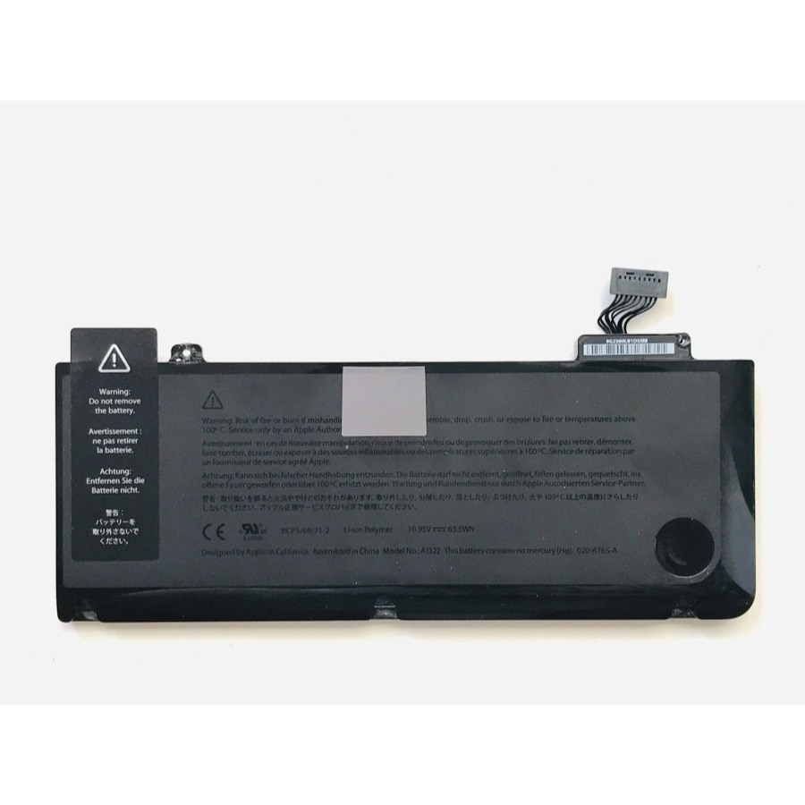 Baterai Battery Macbook Pro 13" mid 2009-2012 MD101 MD102 MD313 MD314