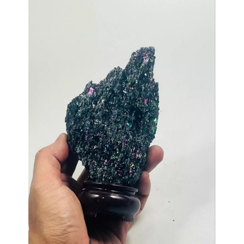 Leklai Rainbow 7 Color Jantra Prayer Bucha Natural Rare Thai Power