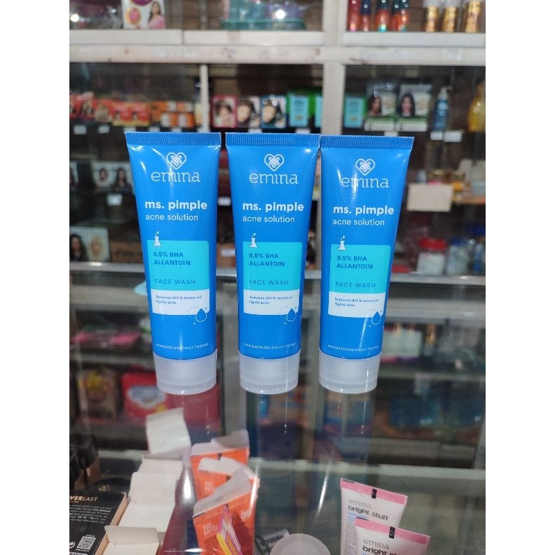 EMINA MS. PIMPLE ACNE SOLUTION FACE WASH