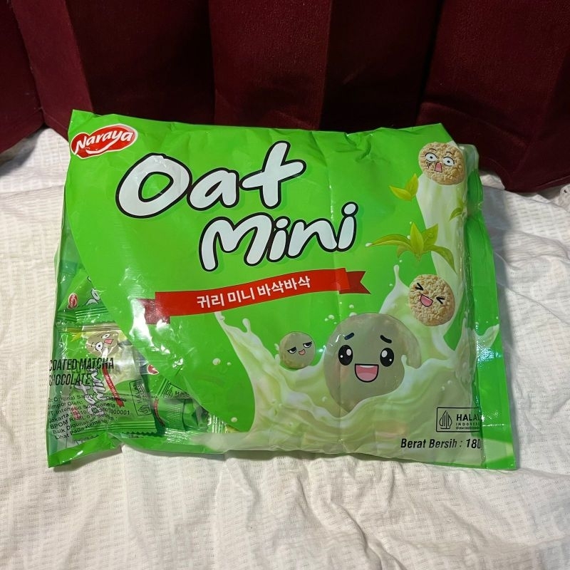 

Naraya Oat Mini Matcha 180 gram