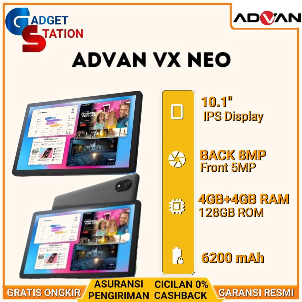 ADVAN TAB VX NEO RAM [4/128GB] ORIGINAL GARANSI RESMI INDONESIA