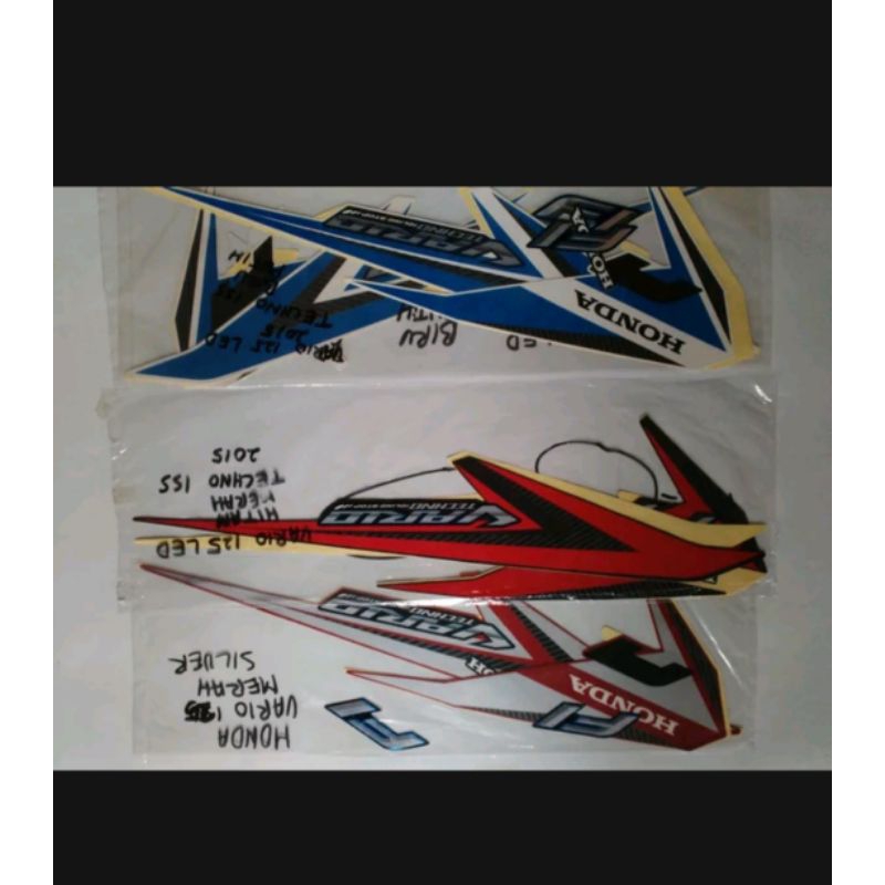 Striping Lis Vario 125 Techno Idling Stop 2015 Led