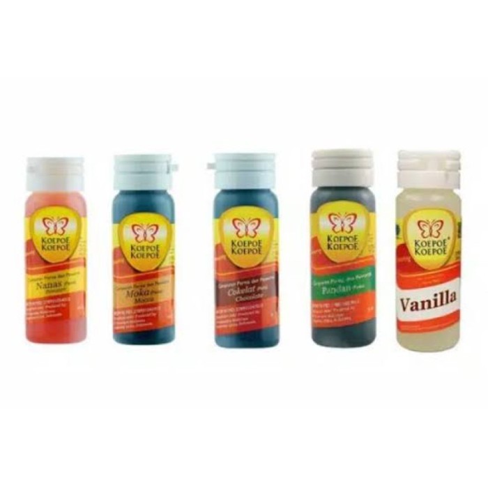 Pasta Perisa Pewarna Makanan Minuman Koepoe Koepoe 25Ml