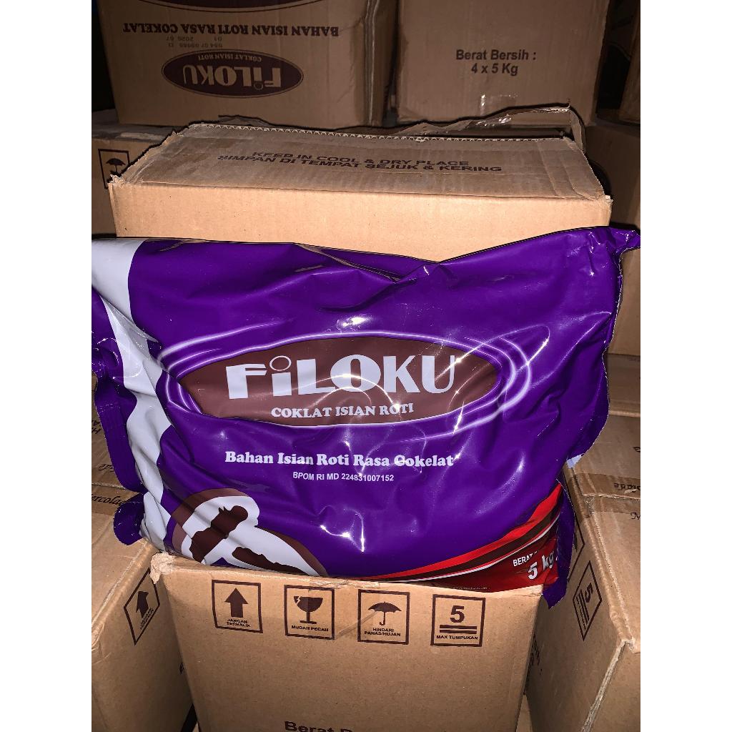 Filoku Selai Coklat / Filling Coklat Filoku 5kg