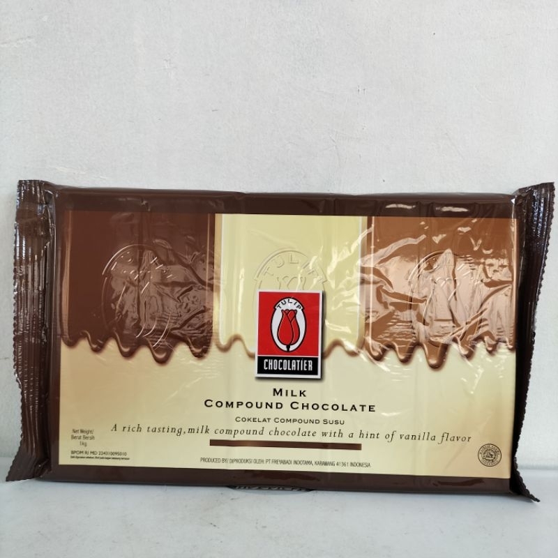 

Milk Coklat Coumpound Tulip kemasan 1 kg