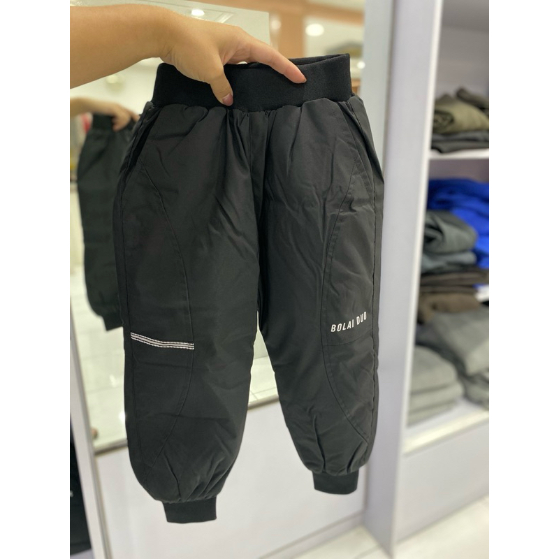 Celana winter pants anak bulu angsa waterproof 5-10 tahun