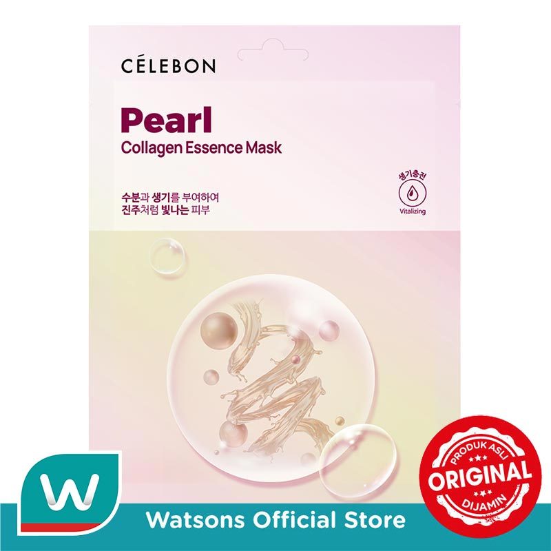 Celebon Collagen Essence Pearl Mask 1s