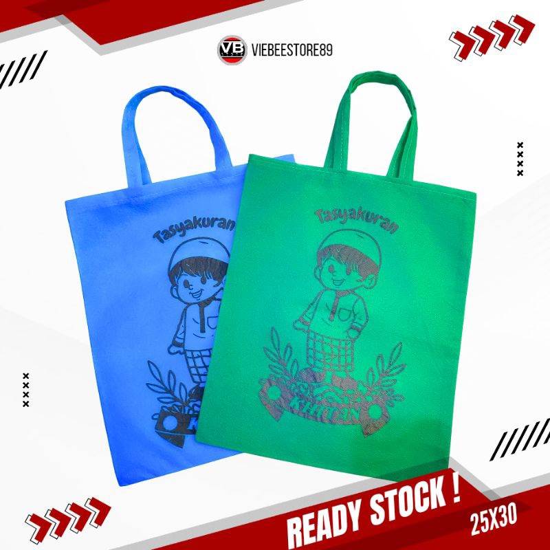 

TAS TASYAKURAN ACARA HAJATAN KHITANAN ANAK SIAP KIRIM NEW DESIGN FREE SABLON GOODIE BAG SNACK SUVENIR PESTA LANGSUNG KIRIM BISA COD F 25.30