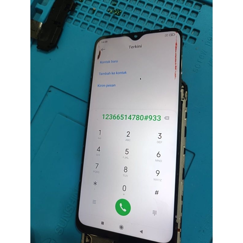 lcd ori oem  second redmi 9 xiaomi minus poco m2