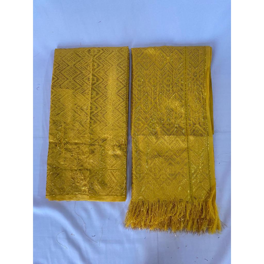 Kain Songket Full Benang Emas, Kain songket Khas Palembang Asli adat Melayu Modern Mewah