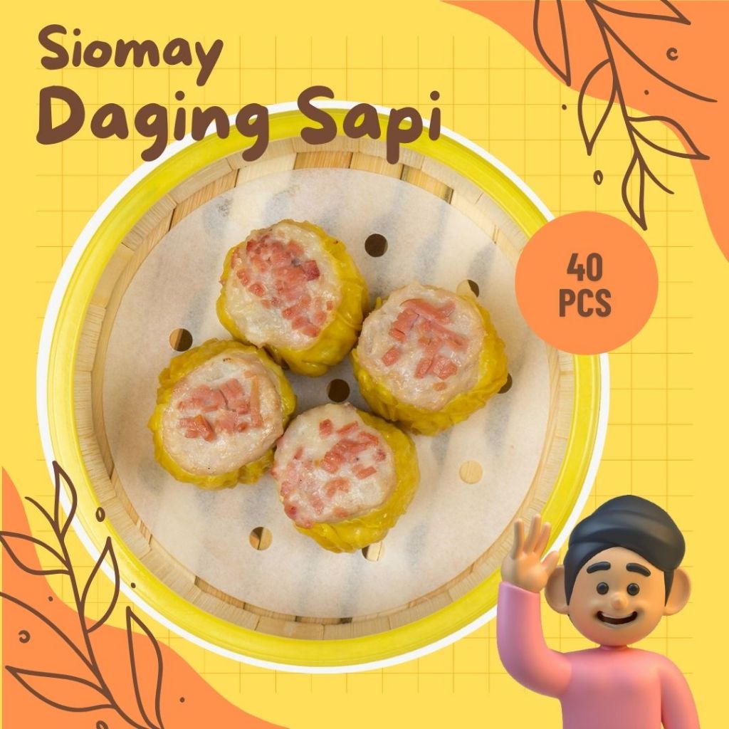 

Siomay Isi Ayam dan Daging Sapi