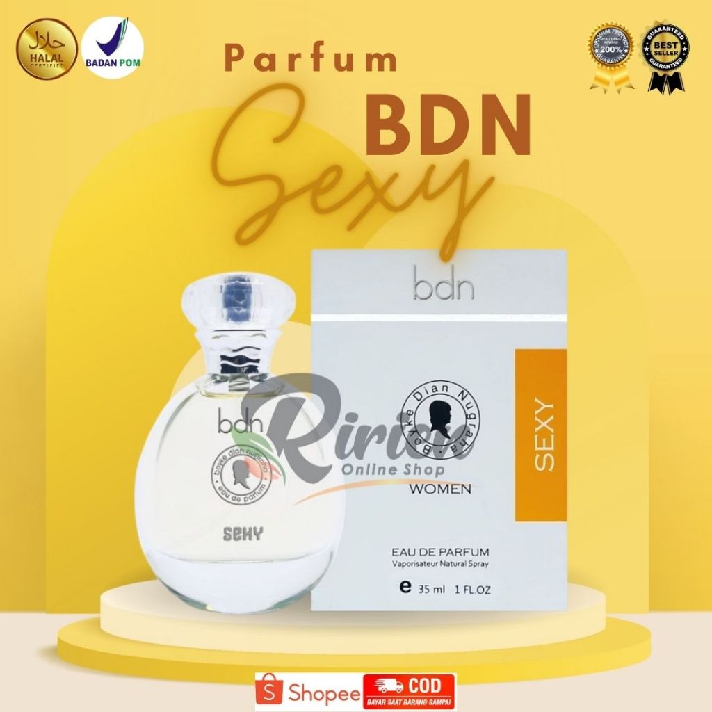 BEST SELLER BDN Parfum Sensual dan BDN Parfum Sexy dr. Boyke 100% Original Halal Wish Surabaya