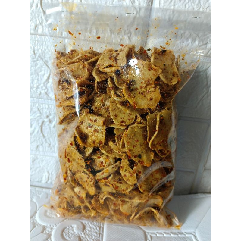 

BASRENG 500GR-BASRENG KOIN PEDAS DAUN JERUK