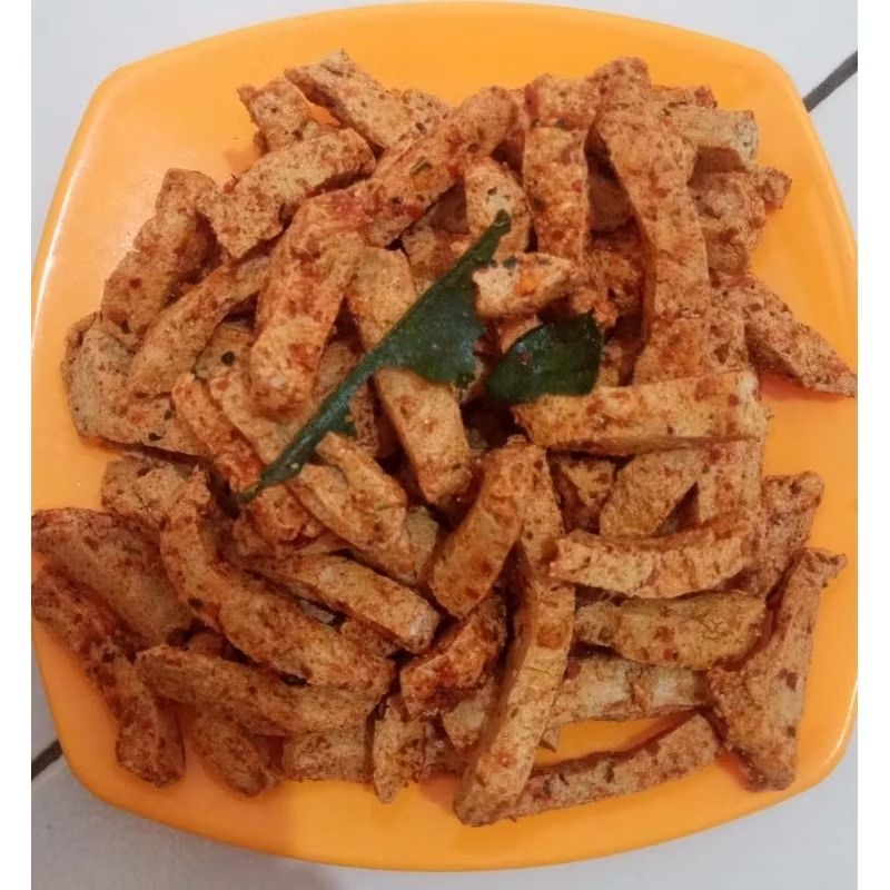 

Basreng stik pedas extra daun jeruk deudeuieun 500gr