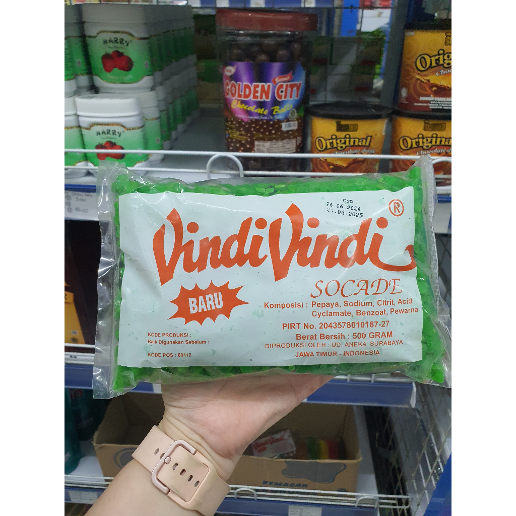

Socade Vindi HIjau 500gr