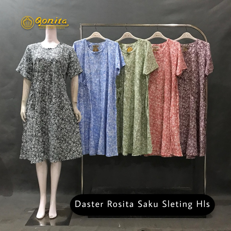 Daster Qonita Lengan pendek  By Batik Pekalongan