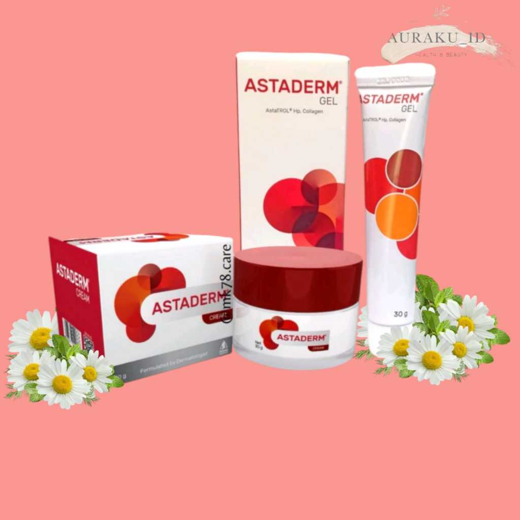 Astaderm Gel Astaderm Cream Pelembab Wajah Astaxanthine 30gr