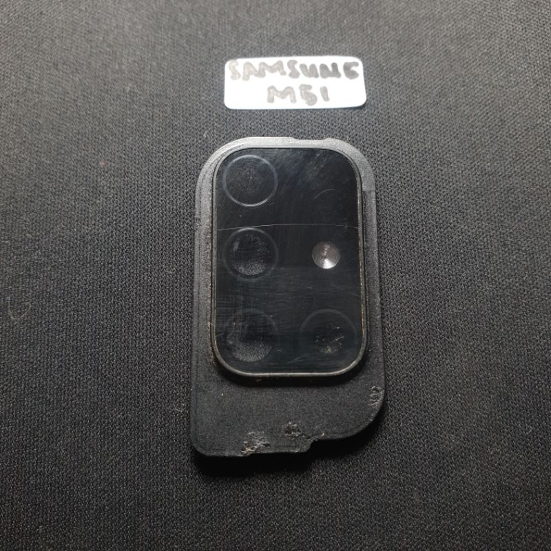 KACA KAMERA SAMSUNG M51 ORIGINAL COPOTAN