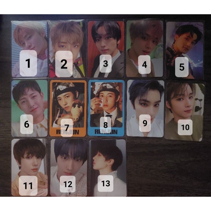 *BACA DESKRIPSI* PC OFFICIAL JAEMIN JISUNG RENJUN HAECHAN MARK XIAOJUN SUNGCHAN NCT DREAM 127 WAYV T