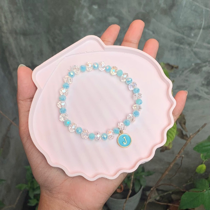 Gelang manik custom nama