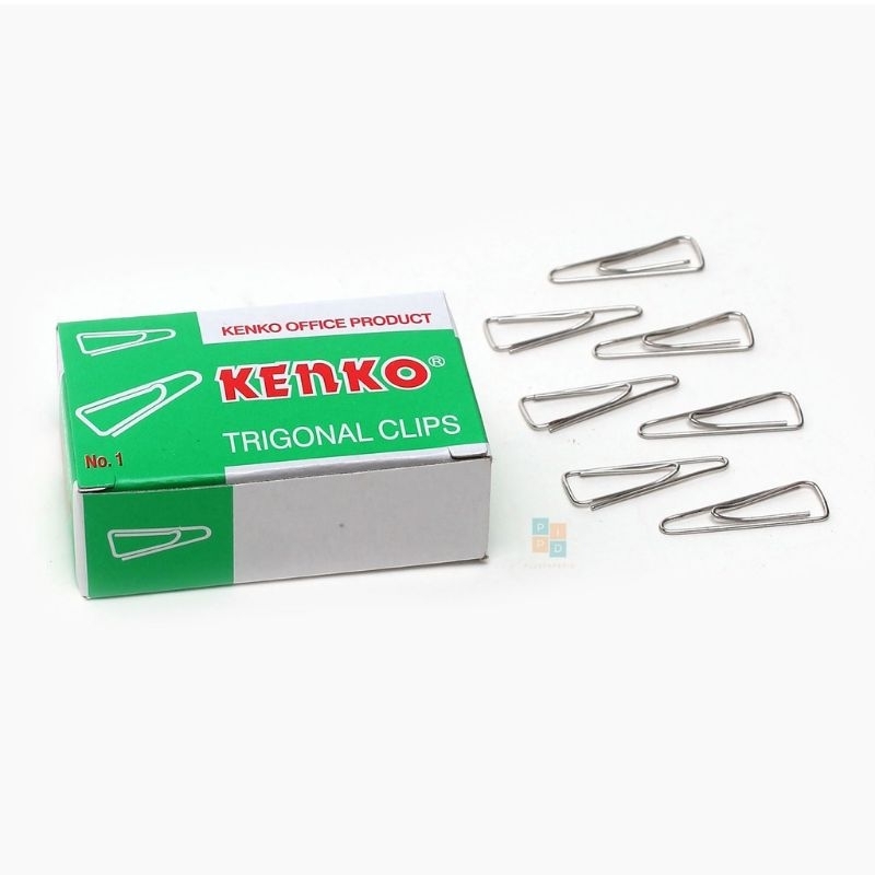 

Paper Clip Kenko No 1 Sedang Trigonal Clip 1 Kotak kecil