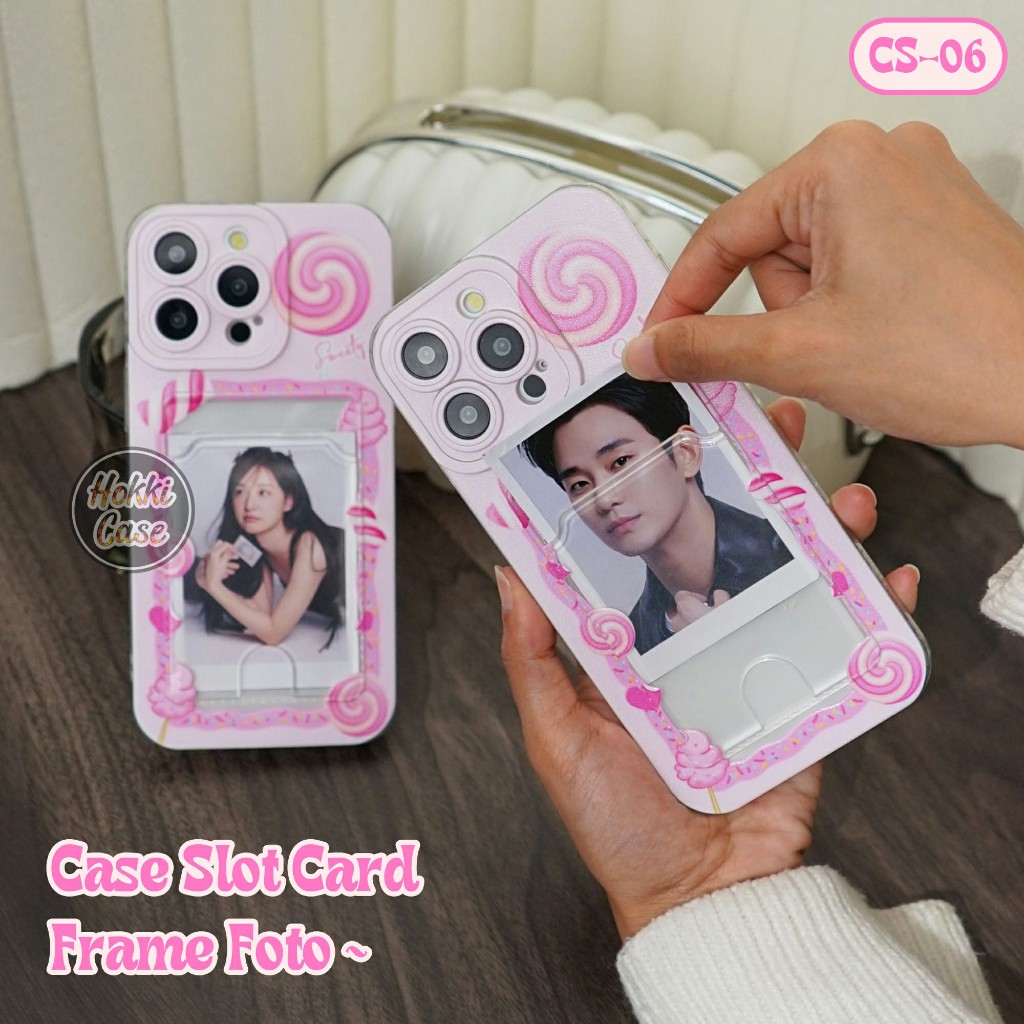 Case Slot Card All Type - Casing Slotcard Samsung Realme Vivo Infinix Op*o IP - Case Holder Card - C