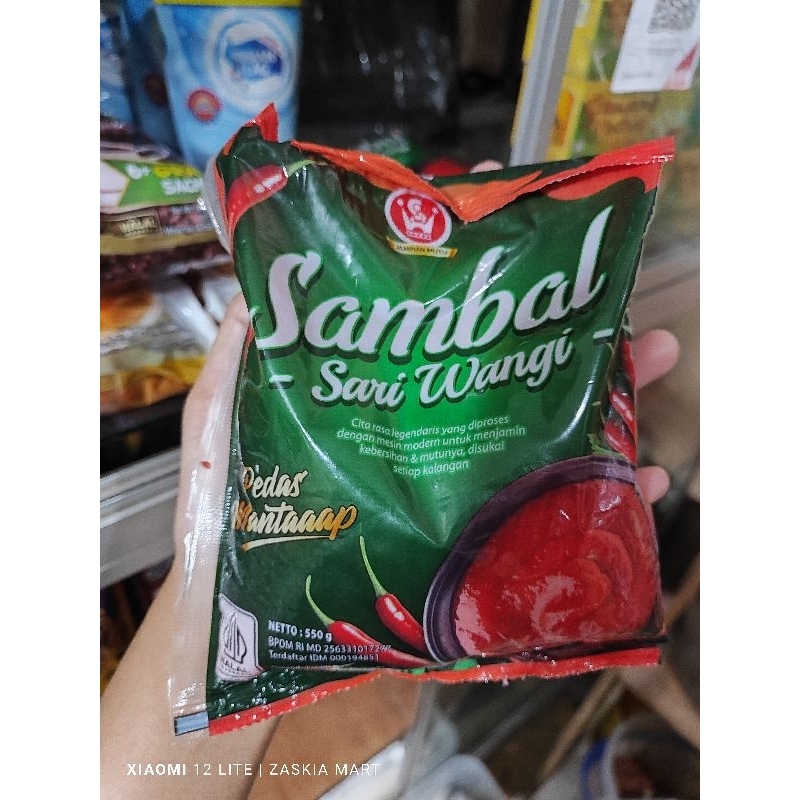 SAOS SAMBAL BANTALAN 550GR SAOS SAMBAL KILOAN